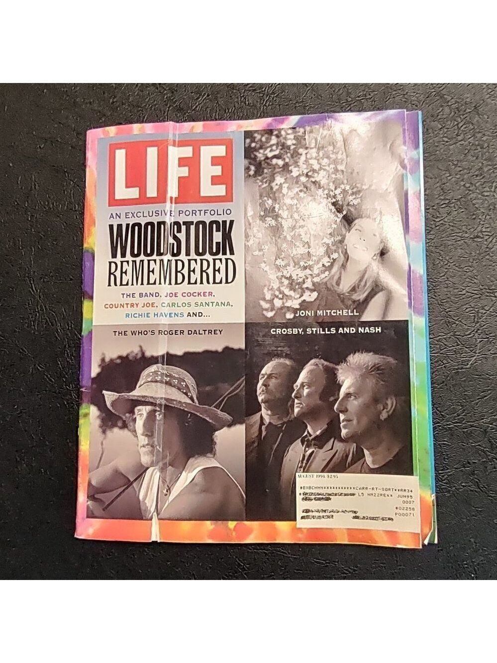 LIFE Magazine 1994 Woodstock Remembered The Band Santana Daltrey Joni Mitchell